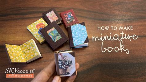 how to make miniature books and the art of storytelling in microcosm